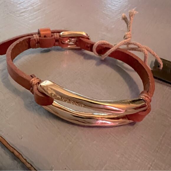 Uno de 50 Brown Leather Bracelet NEW - Picture 8 of 8